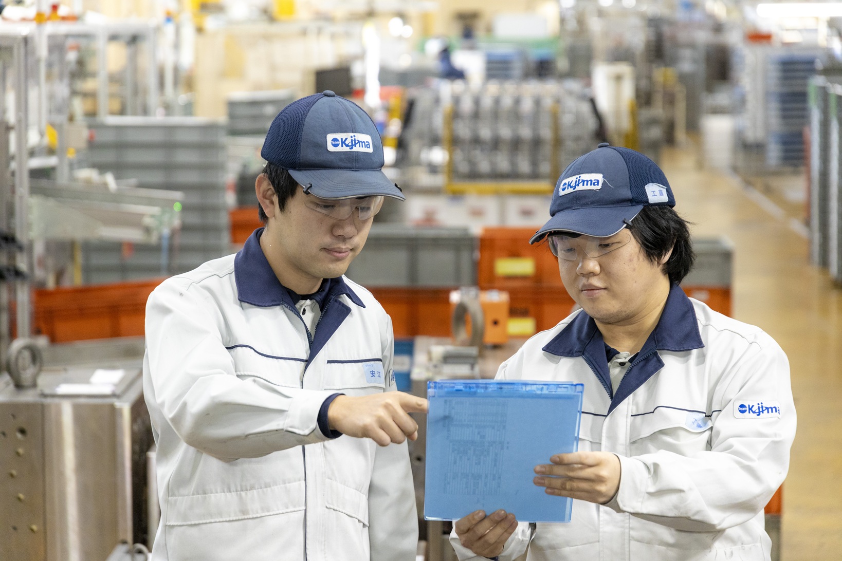 社員の写真